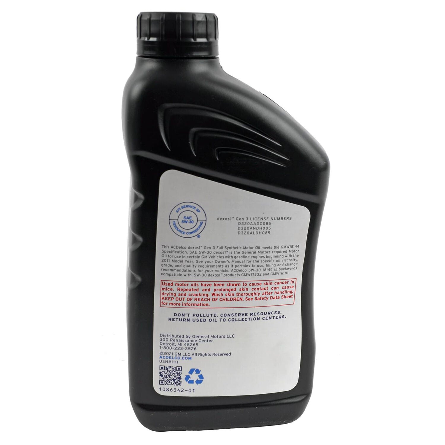 AC DELCO - AC DELCO FS DEX GEN3 5W30 12/1Q