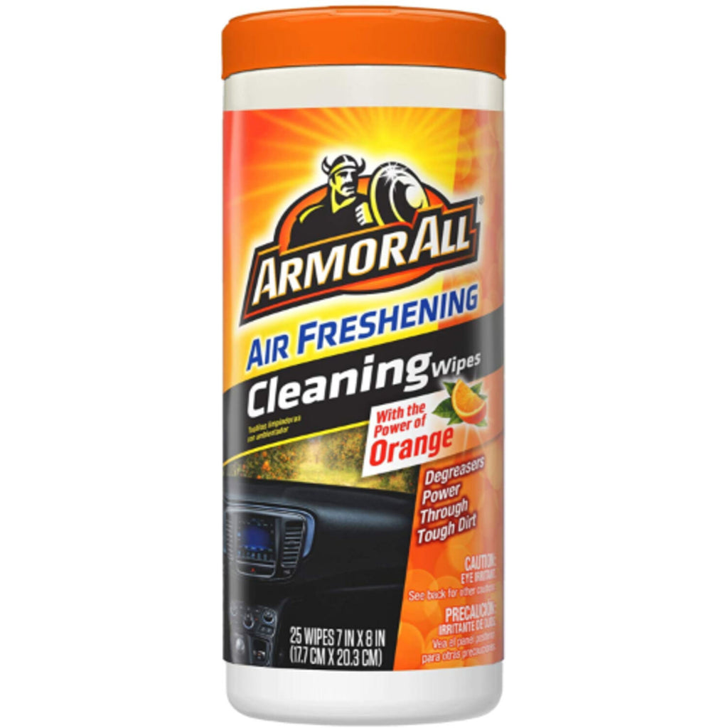 ARMOR ALL - ARMORALL ORANGE WIPE 6/25CT