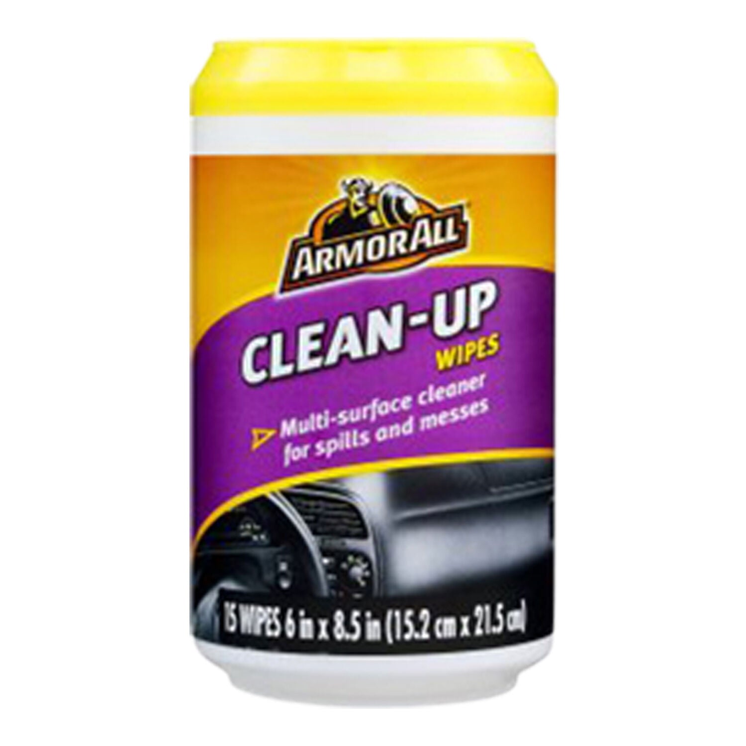 ARMOR ALL - ARMOR ALL CLEANUP WIPES 12/15CT