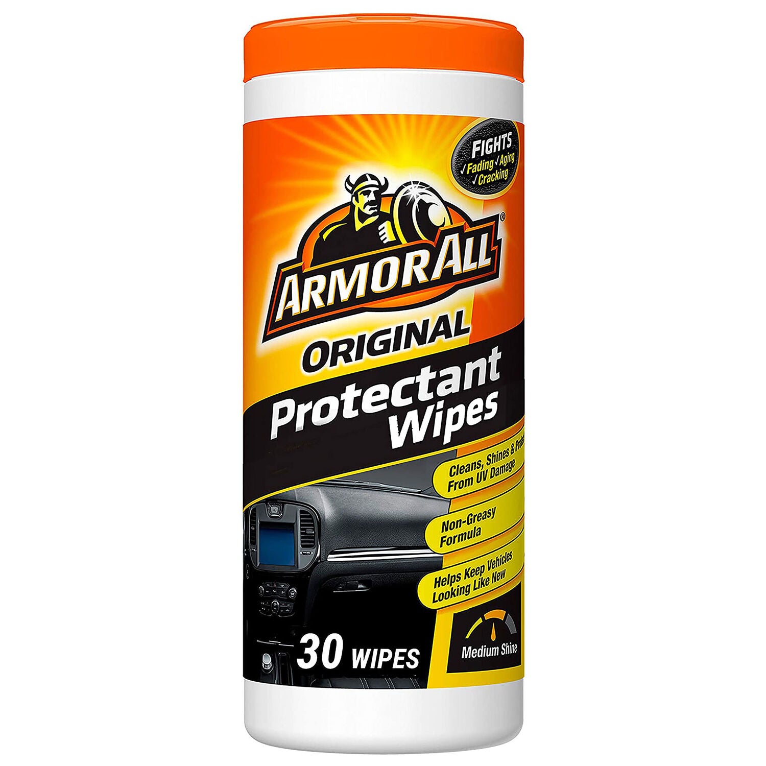 ARMOR ALL - PROTECTANT WIPES ORIGNAL 6/30CT
