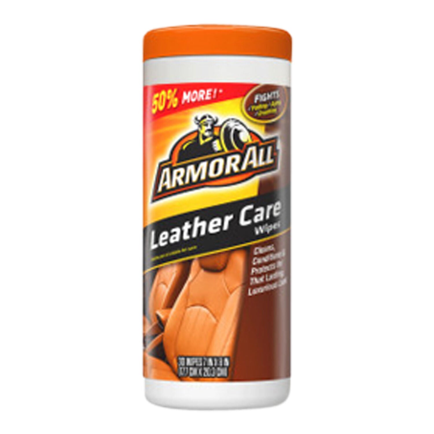 ARMOR ALL - ARMORALL LEATHER WIPES 6/30CT