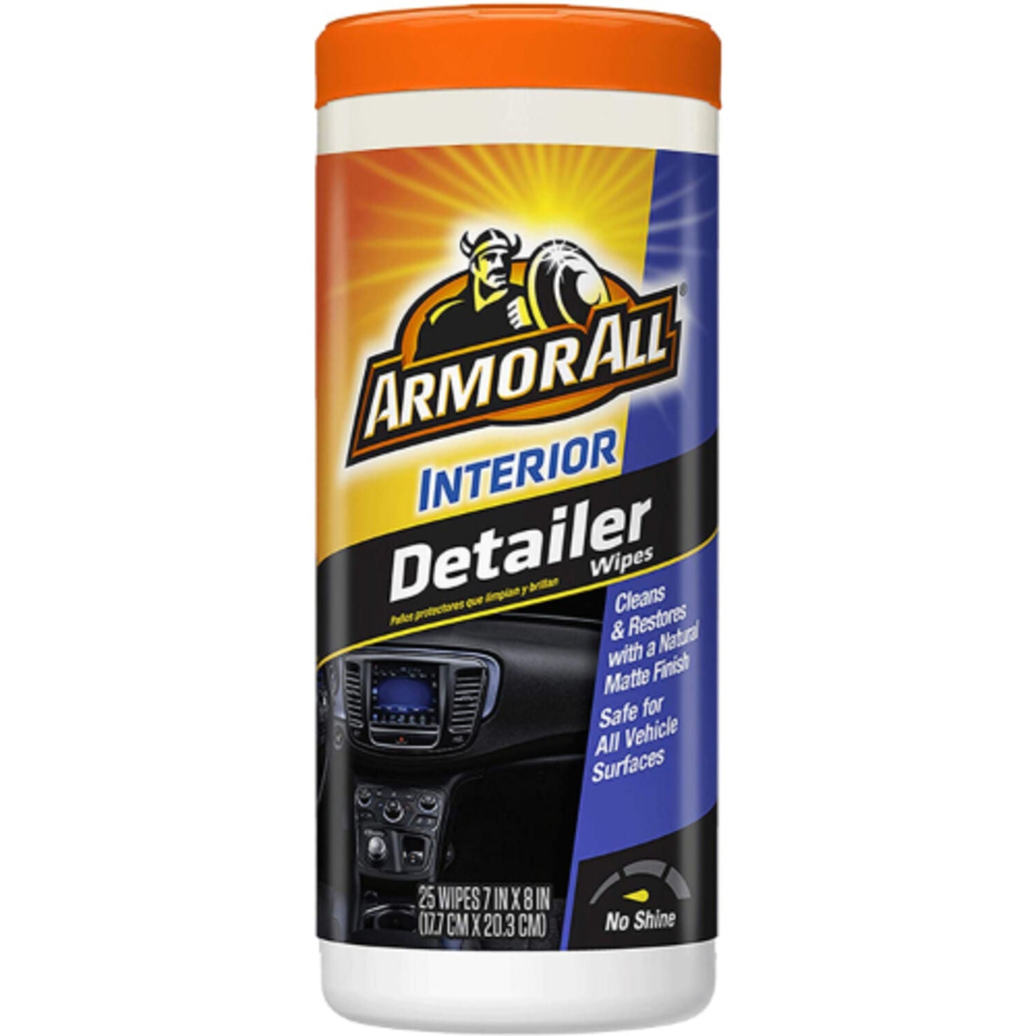 ARMOR ALL - ARMO 25 CT NAT FINISH WIPES