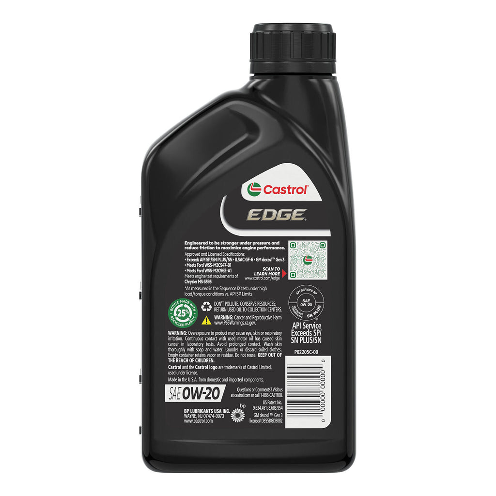 VALVOLINE - VALVOLINE SYNPOWER 0W20 6/1QT