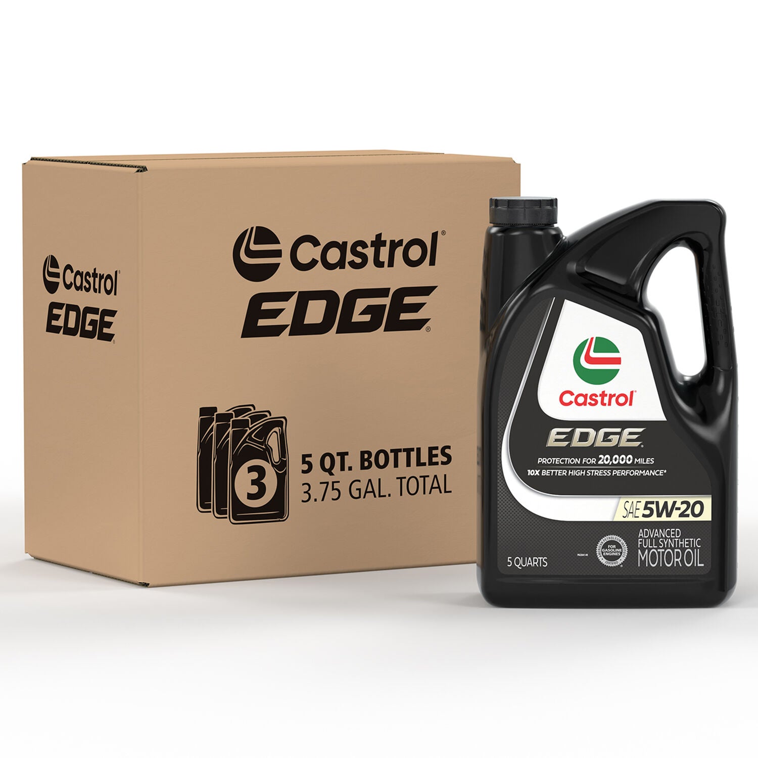 CASTROL - CASTROL EDGE 5W20 3/5QT