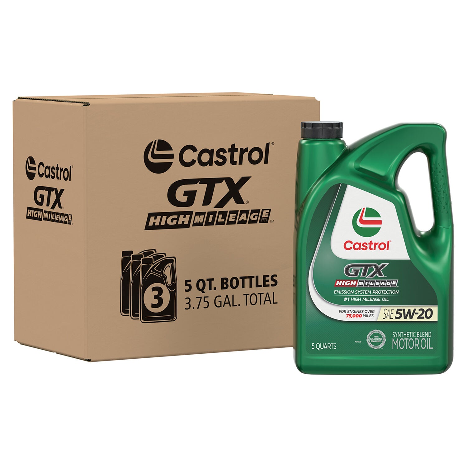 CASTROL - CASTROL HM 5W20 3/5QT