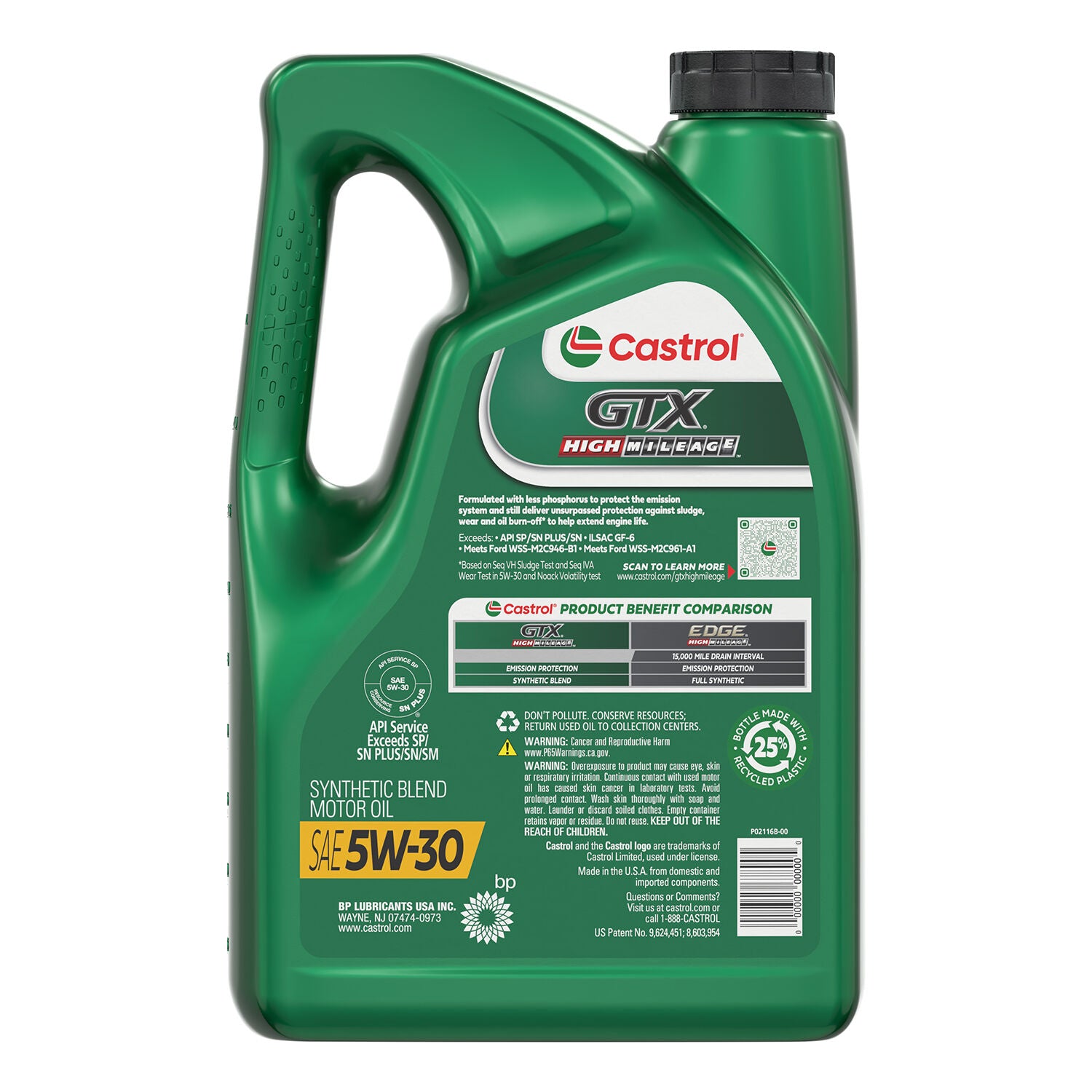CASTROL - CASTROL HM 5W30 3/5QT