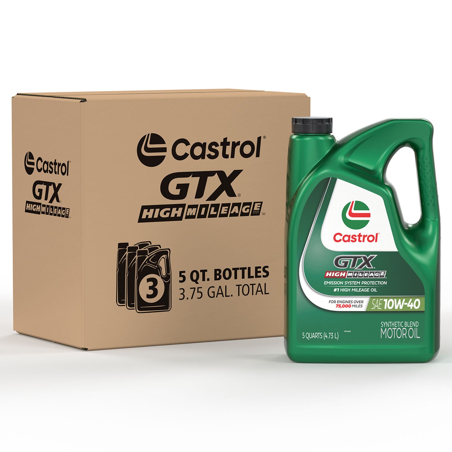 CASTROL - CASTROL H/M 10W40 5QT