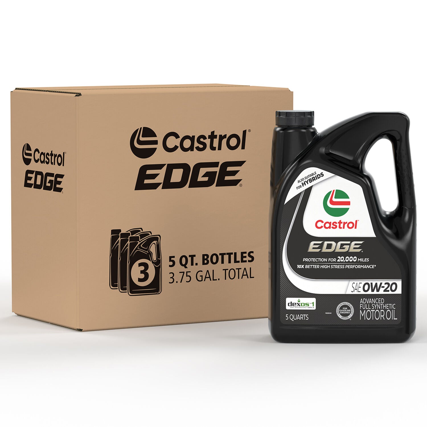 CASTROL - CASTROL EDGE 0W20 3/5QT