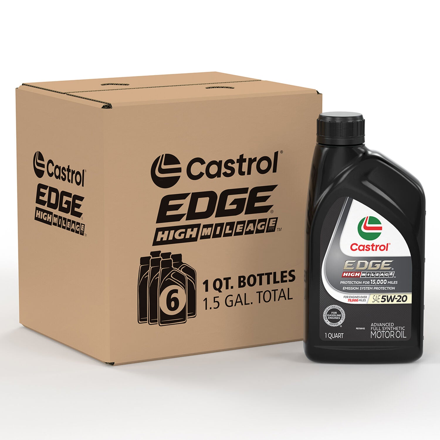 CASTROL - CASTROL EDGE HM 5W20 6/1QT