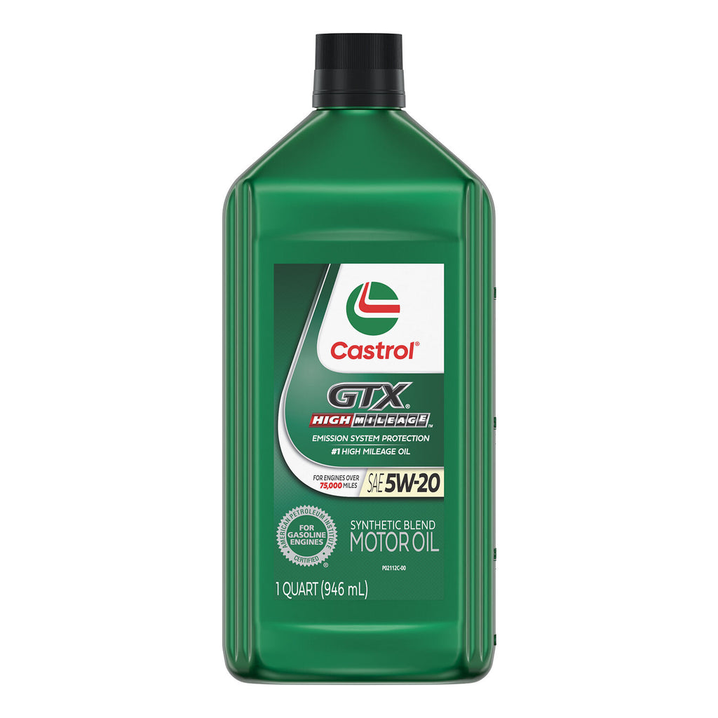 CASTROL - CASTROL HIGH MILEAGE 5W20 6/1QT