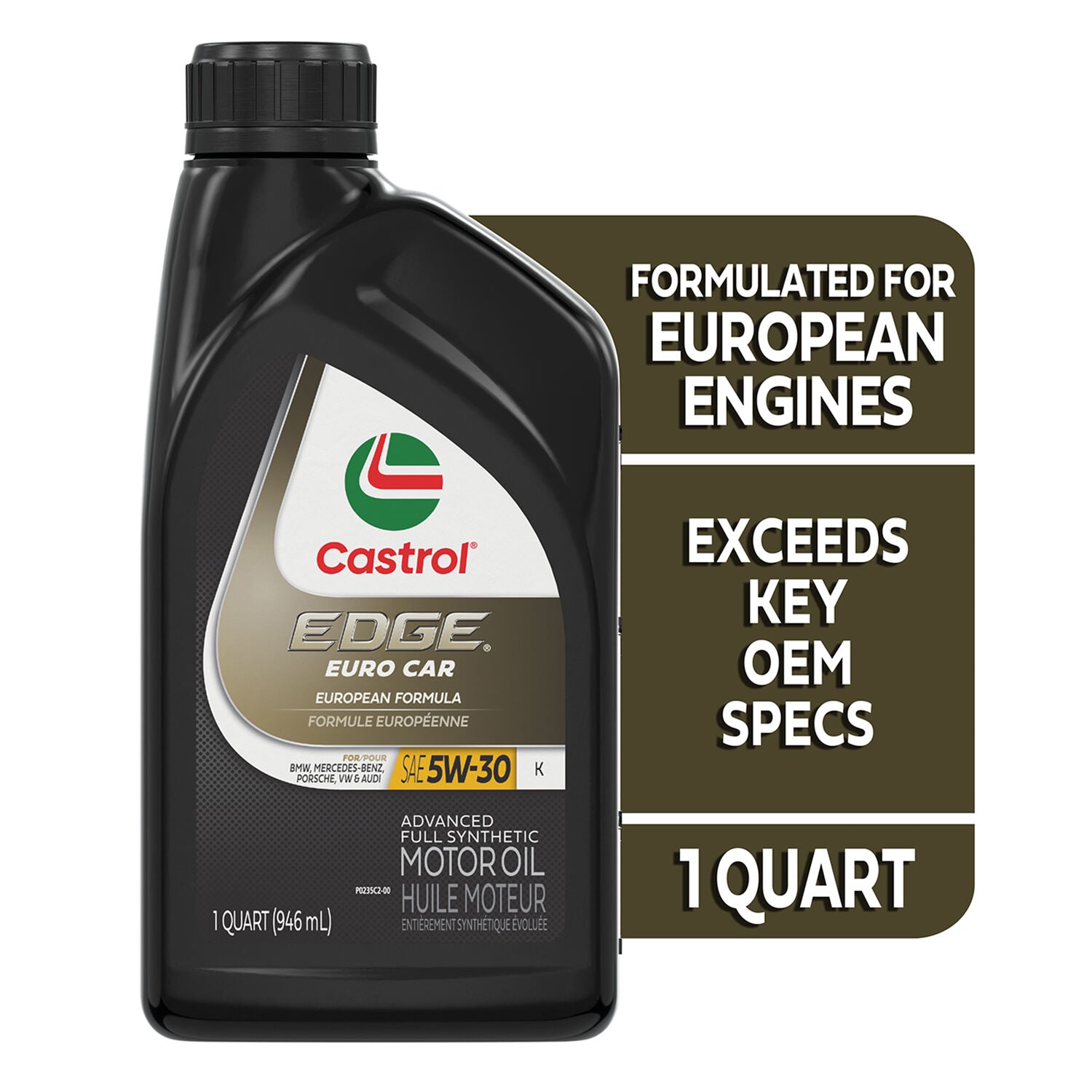 CASTROL - CASTROL EDGE EURO 5W30 6/QT