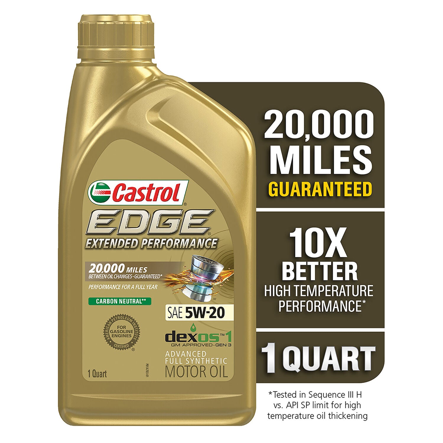 CASTROL - CAST EDGE EXT PERF 5W20 6/1QT