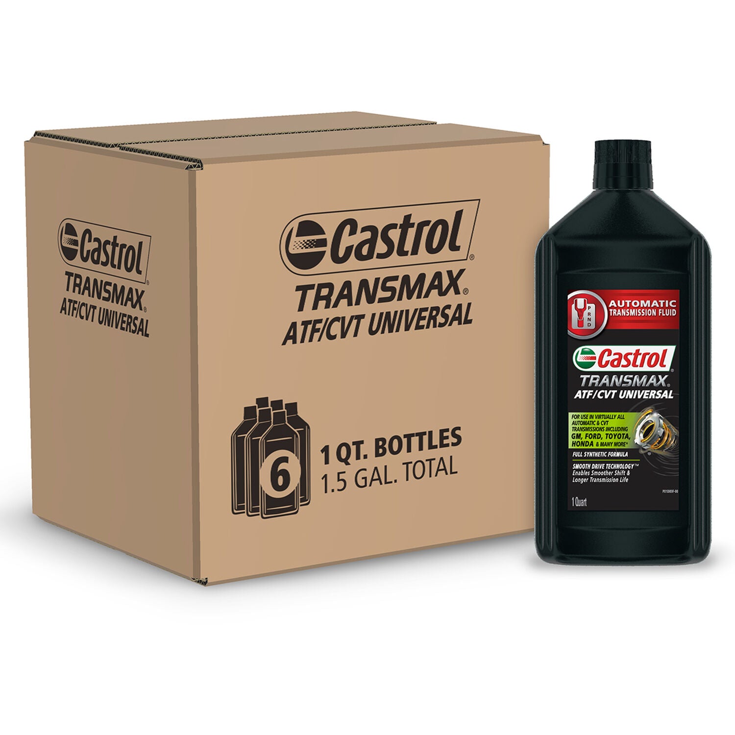 CASTROL - CASTROL TRANSMAX ATF/CVT 6/1QT