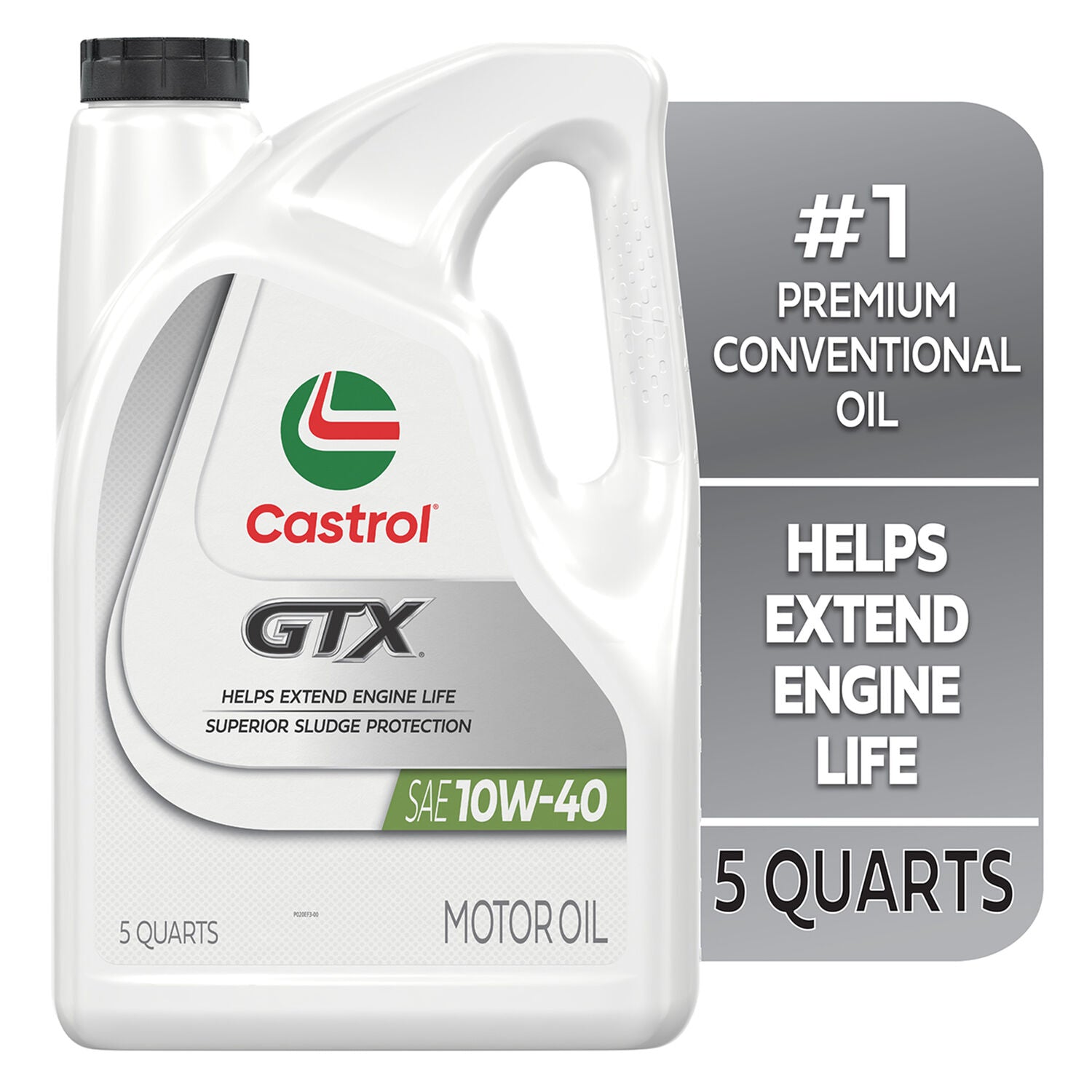 CASTROL - CASTROL GTX 10W40 3/5QT