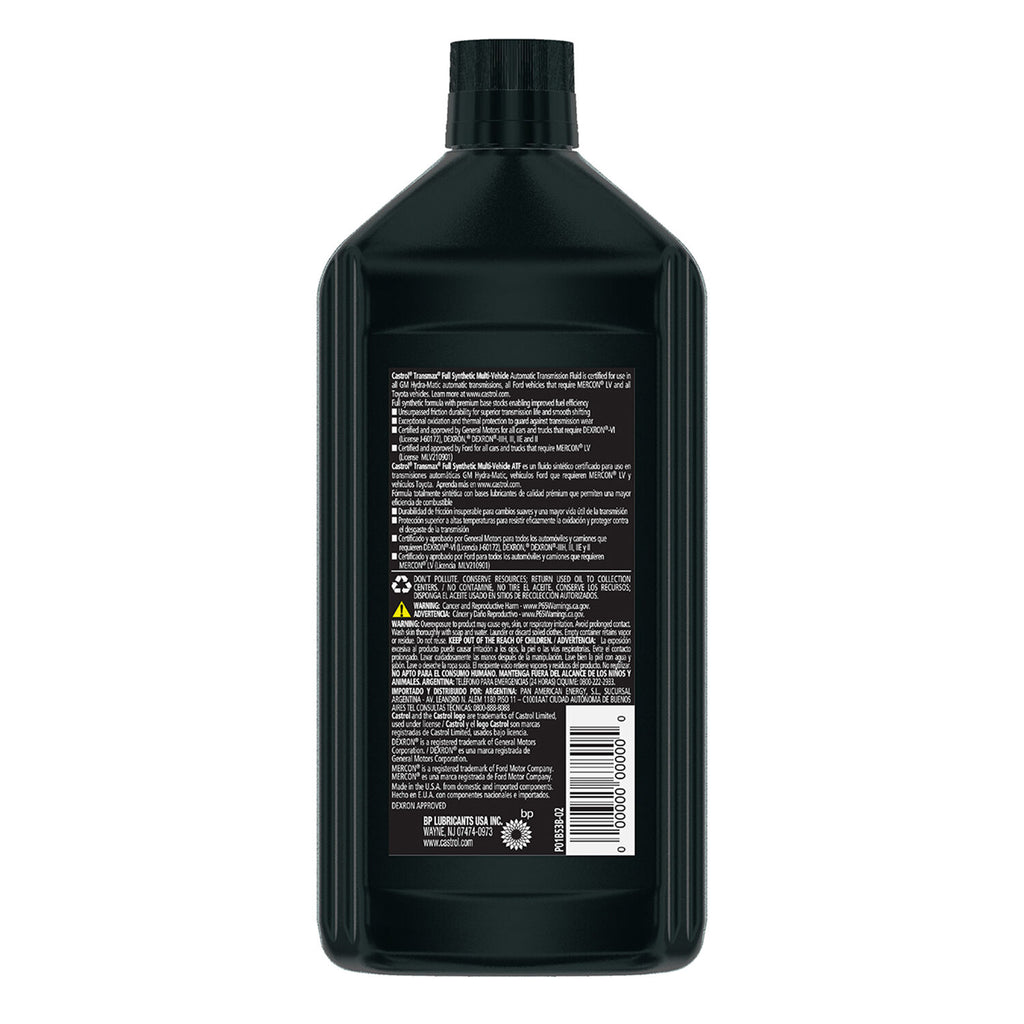 CASTROL - TRANSMAX FS MV ATF 6/1QT