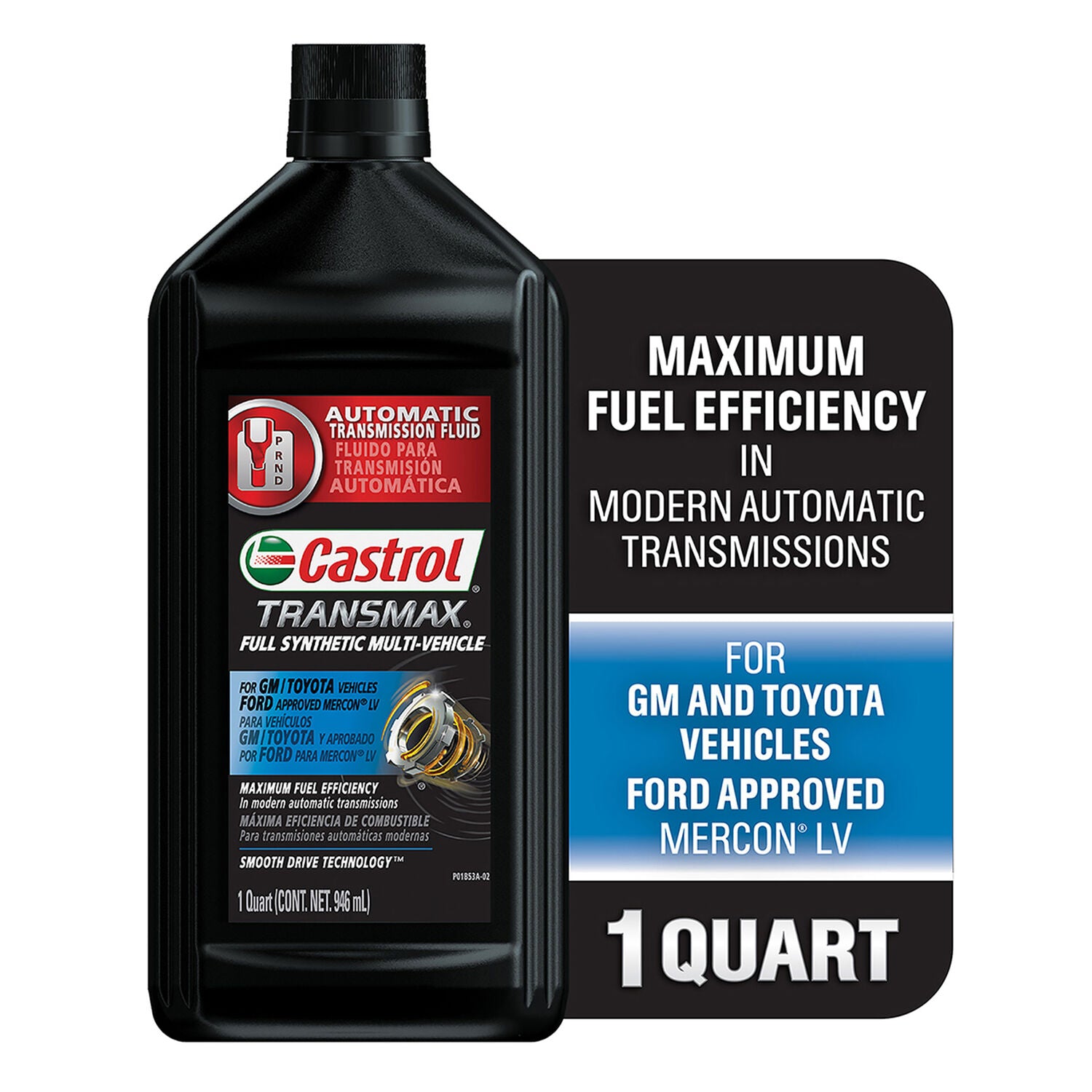 CASTROL - TRANSMAX FS MV ATF 6/1QT