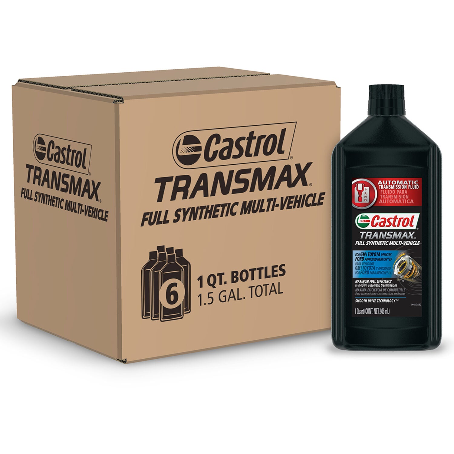 CASTROL - TRANSMAX FS MV ATF 6/1QT