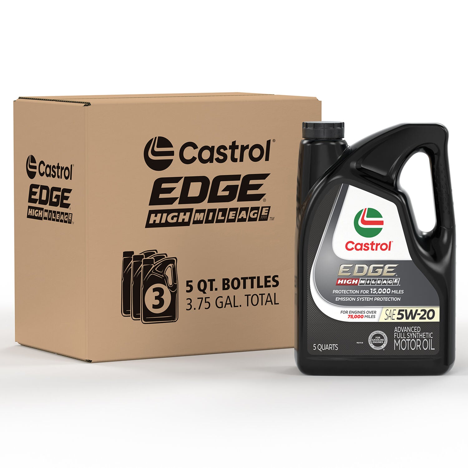 CASTROL - CASTROL EDGE HM 5W20 3/5QT