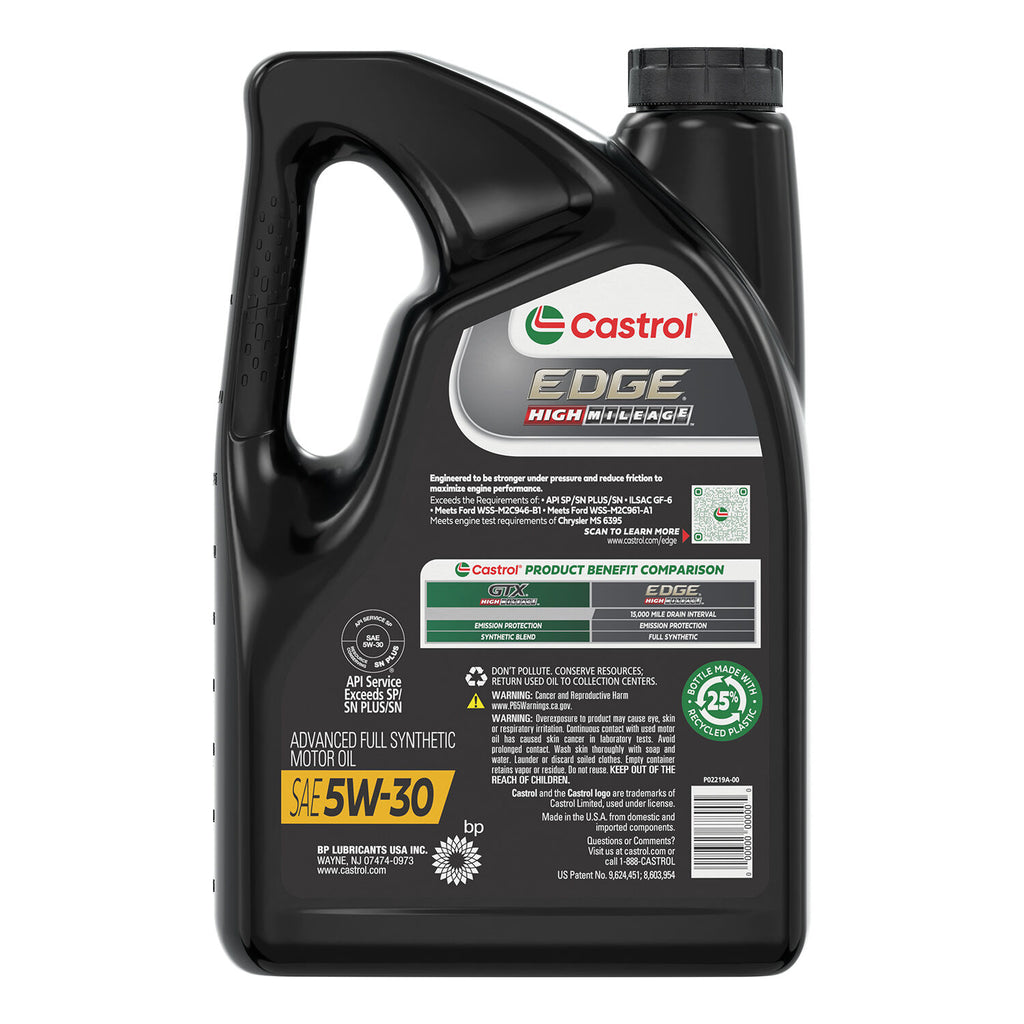 CASTROL - CASTROL EDGE HM 5W30 3/5QT