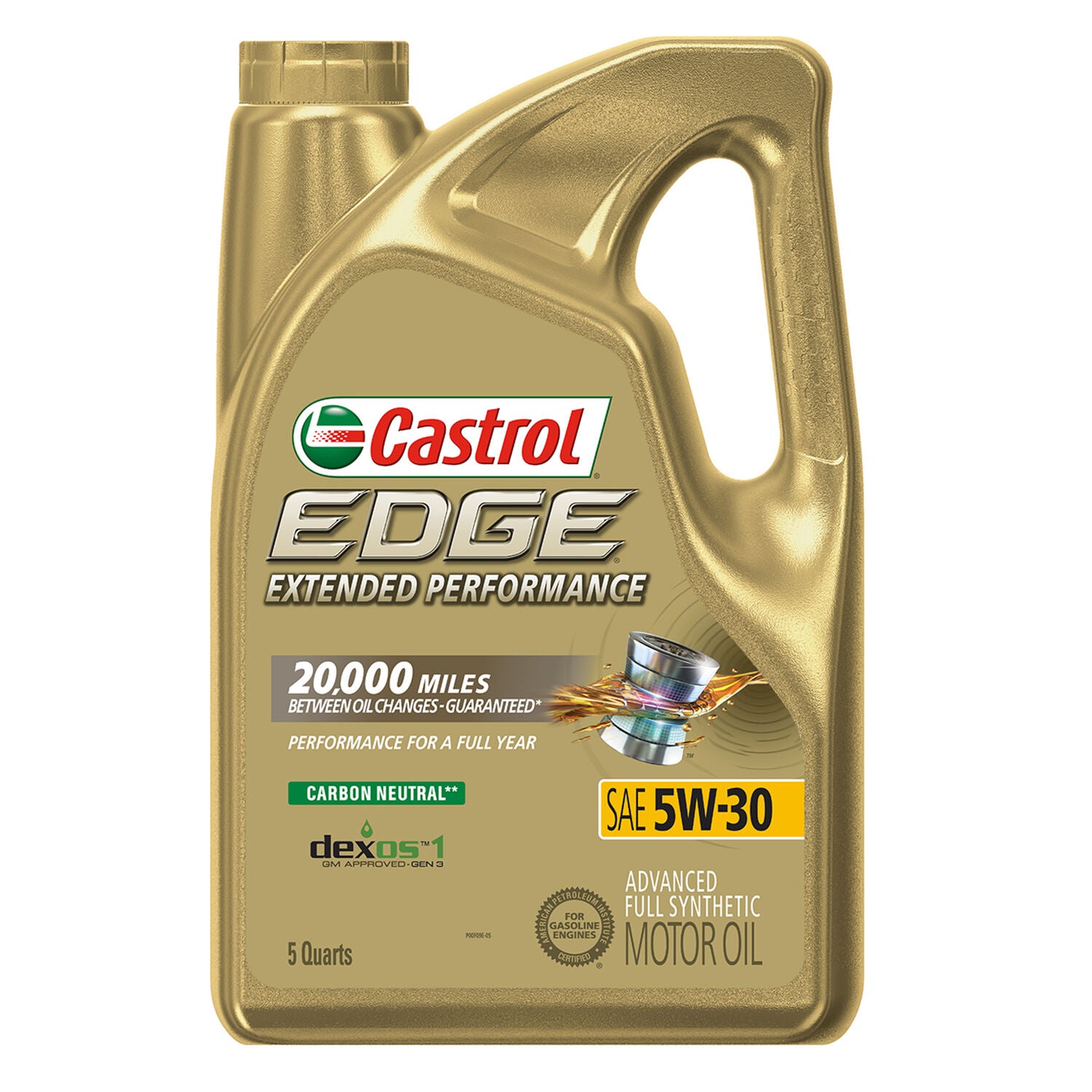 CASTROL - CASTROL EDGE EP 5W30 3/5QT