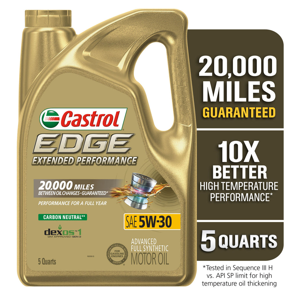 CASTROL - CASTROL EDGE EP 5W30 3/5QT