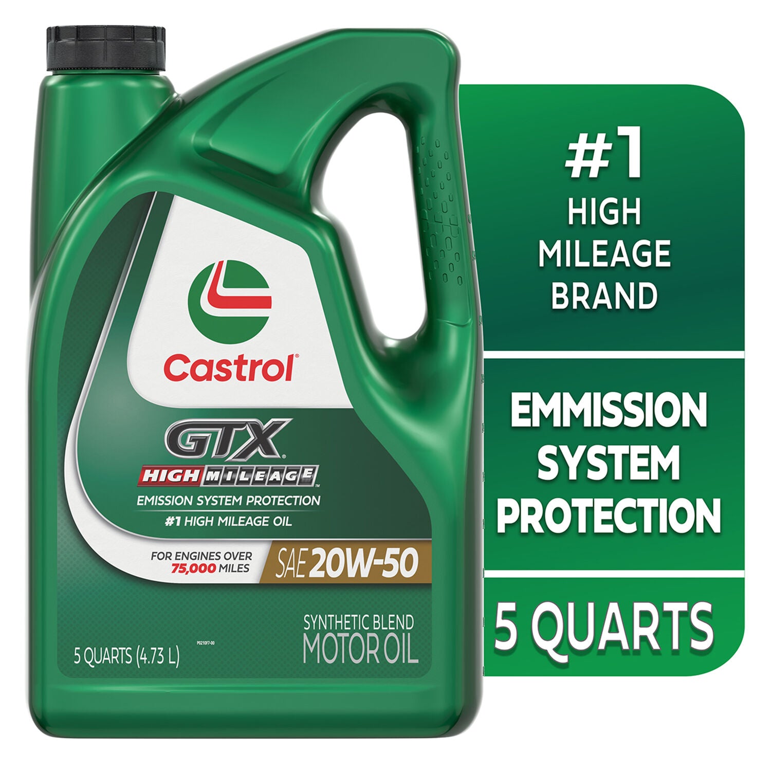 CASTROL - CASTROL GTX HM 20W50 3/5QT
