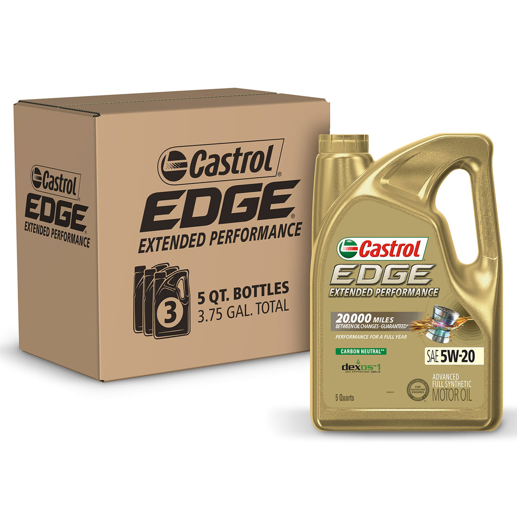 CASTROL - CASTROL EDGE EP 5W20 3/5QT