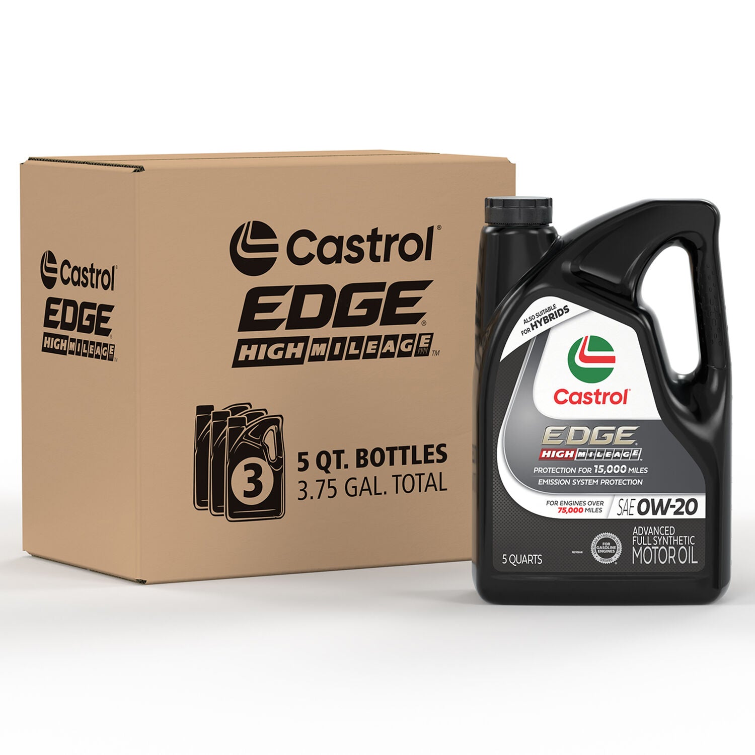CASTROL - CASTROL EDGE HM 0W20 3/5QT