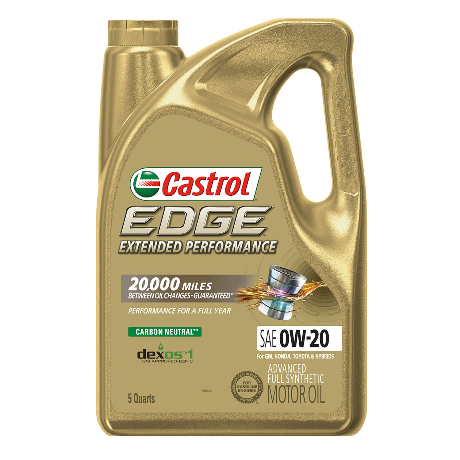 CASTROL - CASTROL EDGE EP 0W20 3/5QT