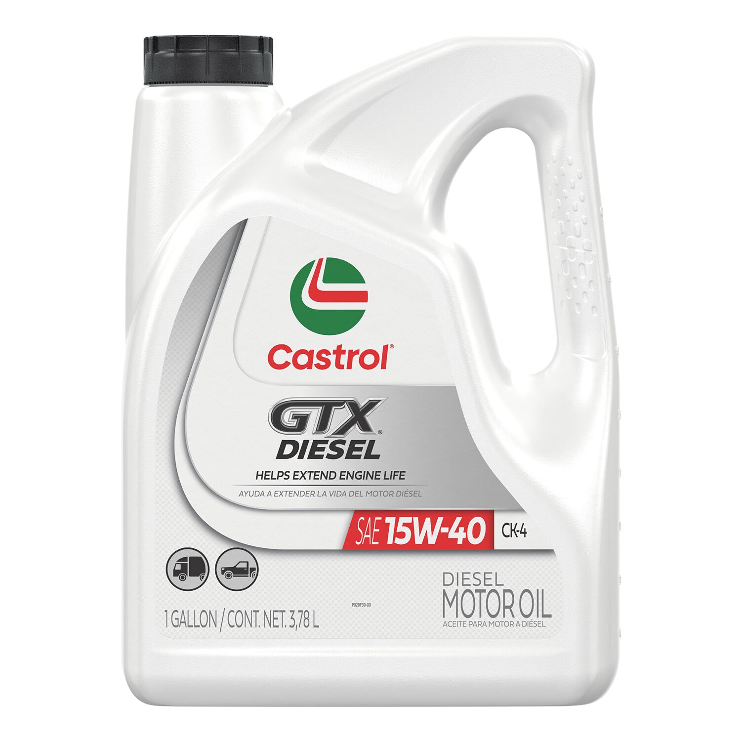 CASTROL - CASTROL GTX DSL CK4 15W40 3/1GA