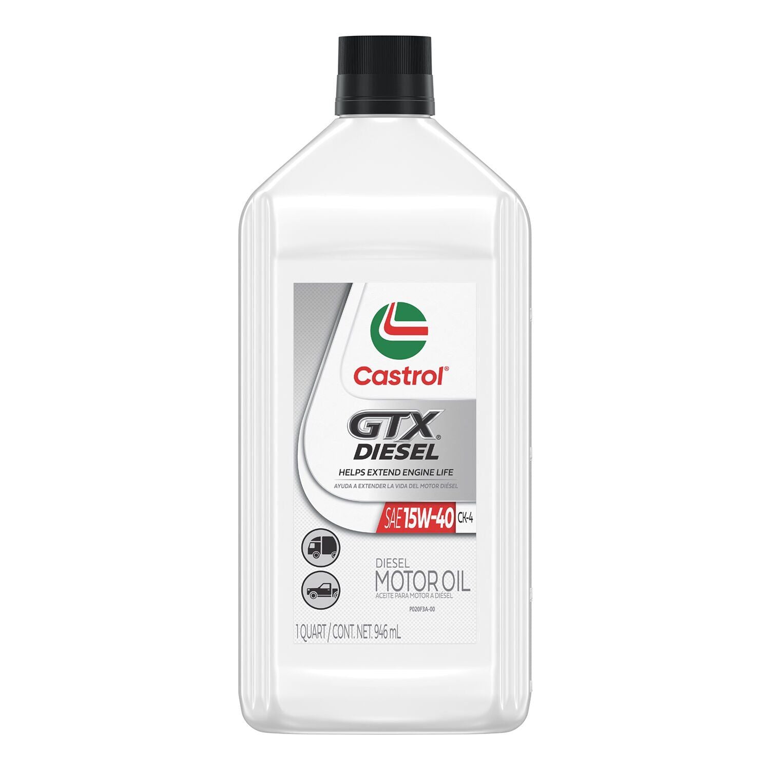 CASTROL - CASTROL GTX DIESEL 15W40 6/1QT