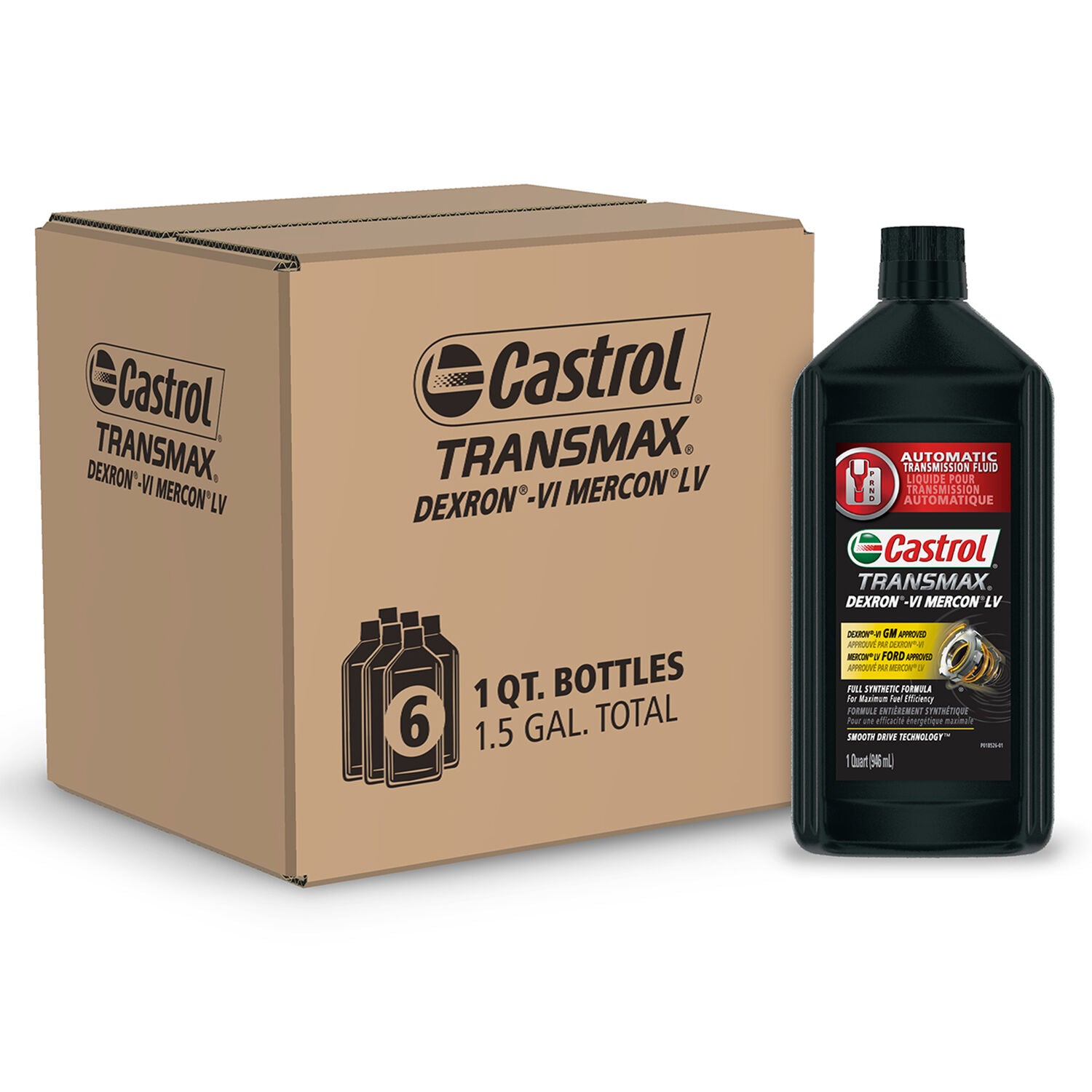 CASTROL - CASTROL DEXVI/MERC LV ATF 6/1QT
