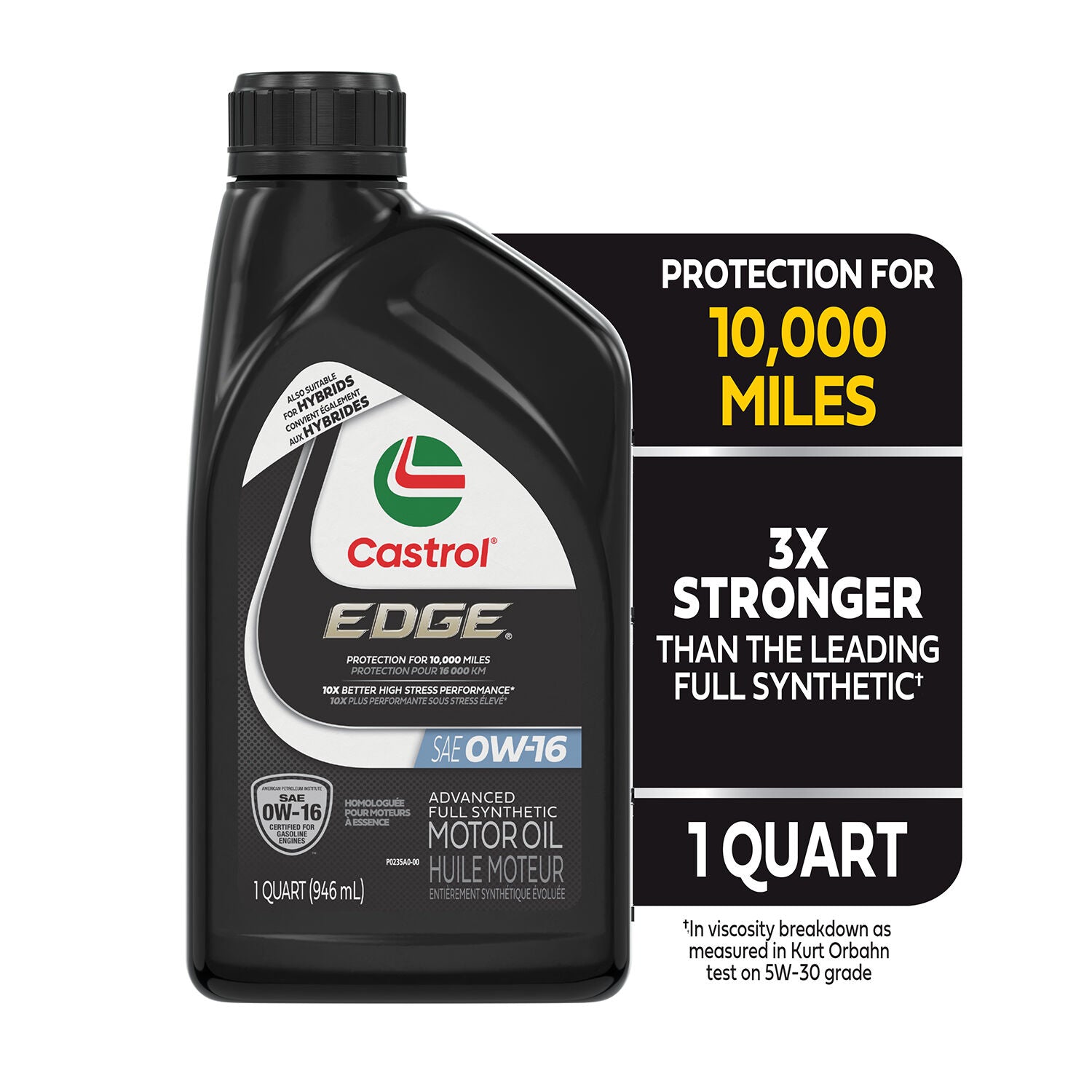 CASTROL - CASTROL EDGE 0W16 6/1QT