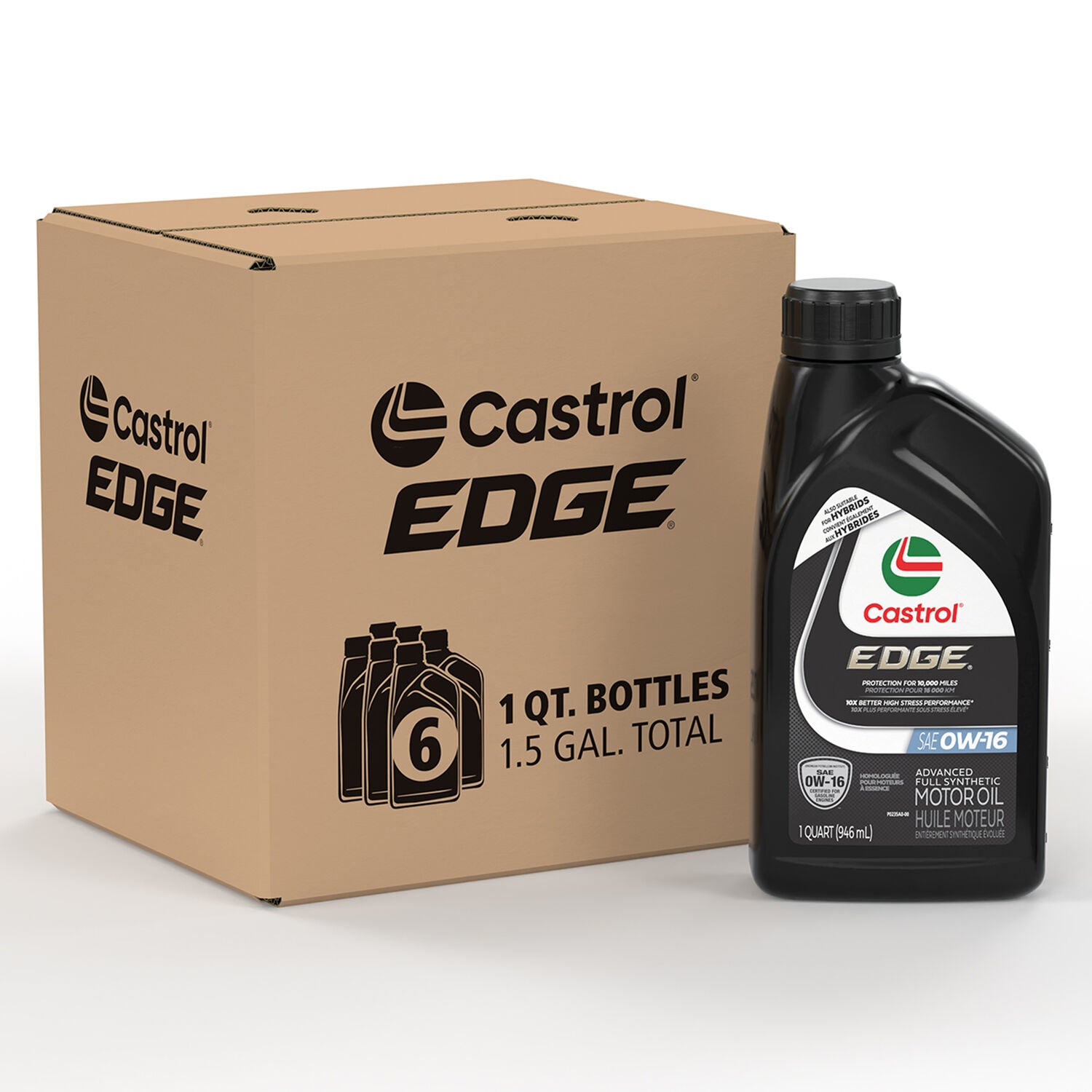 CASTROL - CASTROL EDGE 0W16 6/1QT