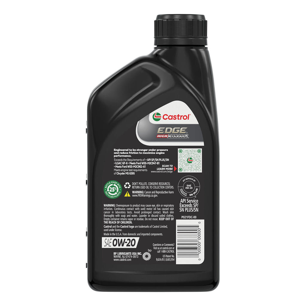 CASTROL - CASTROL EDGE HM 0W20 6/1QT