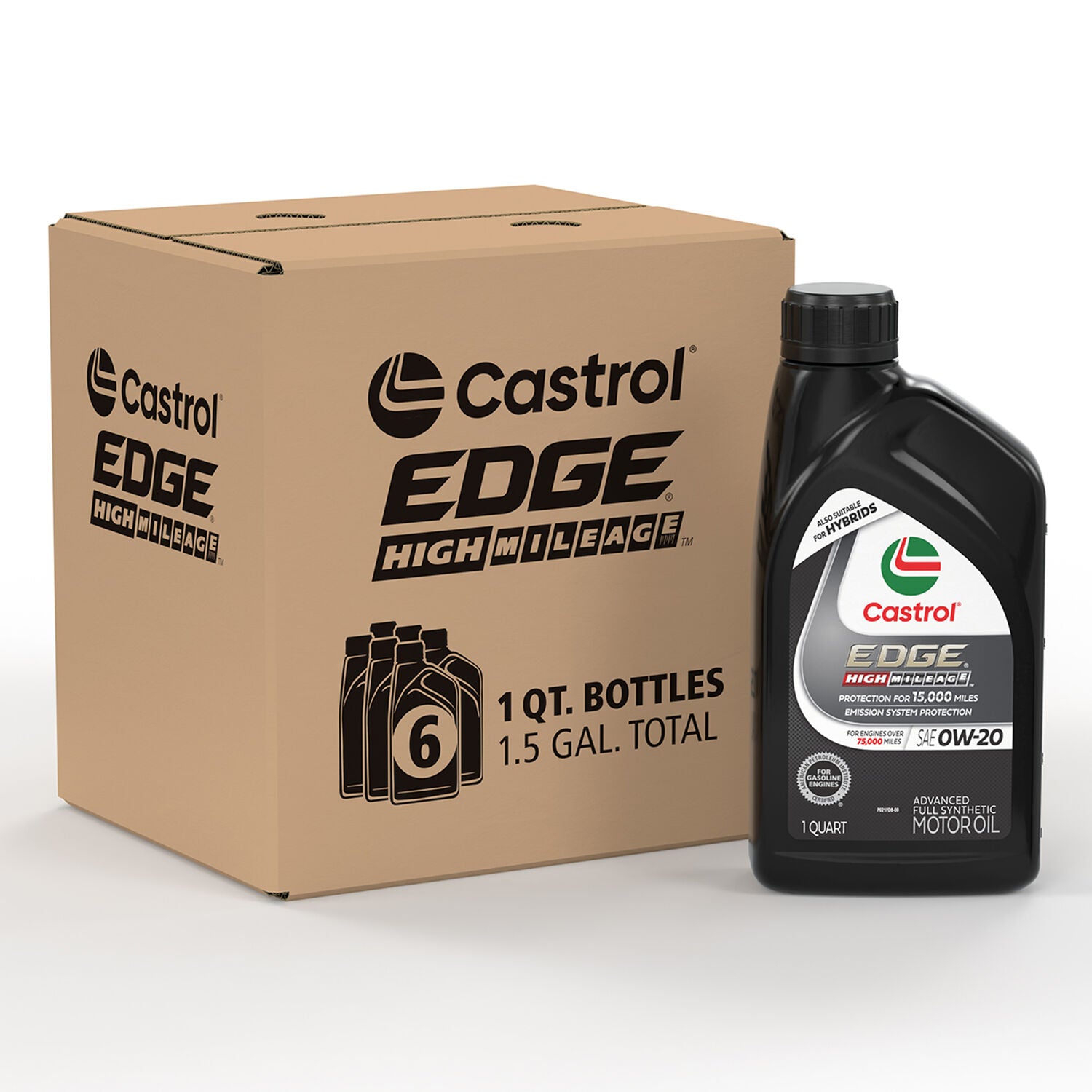 CASTROL - CASTROL EDGE HM 0W20 6/1QT