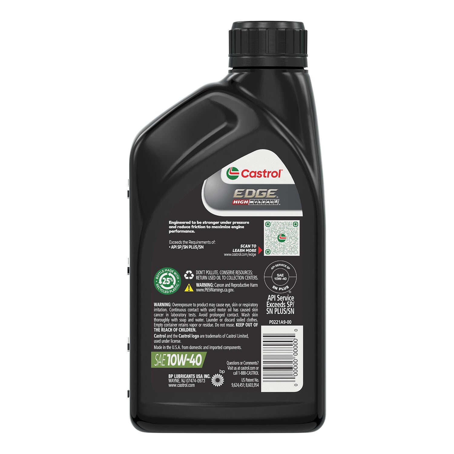 CASTROL - CASTROL EDGE HM 10W40 6/1QT