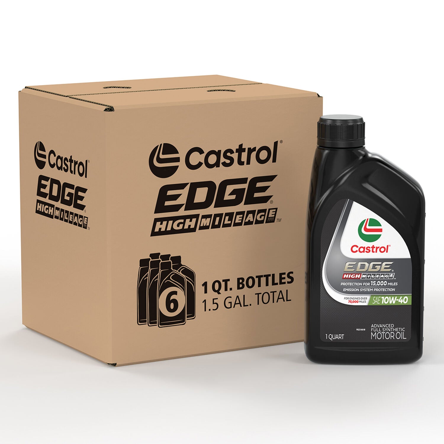 CASTROL - CASTROL EDGE HM 10W40 6/1QT