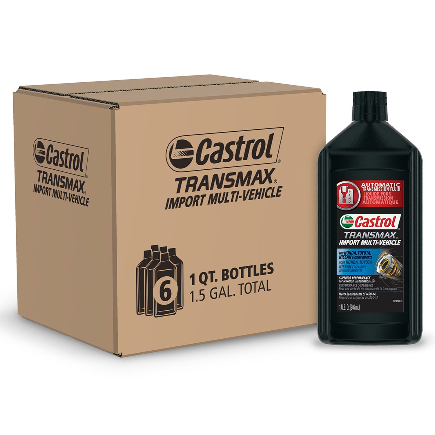 CASTROL - CASTROL TRANSMAX IMV ATF 6/1QT