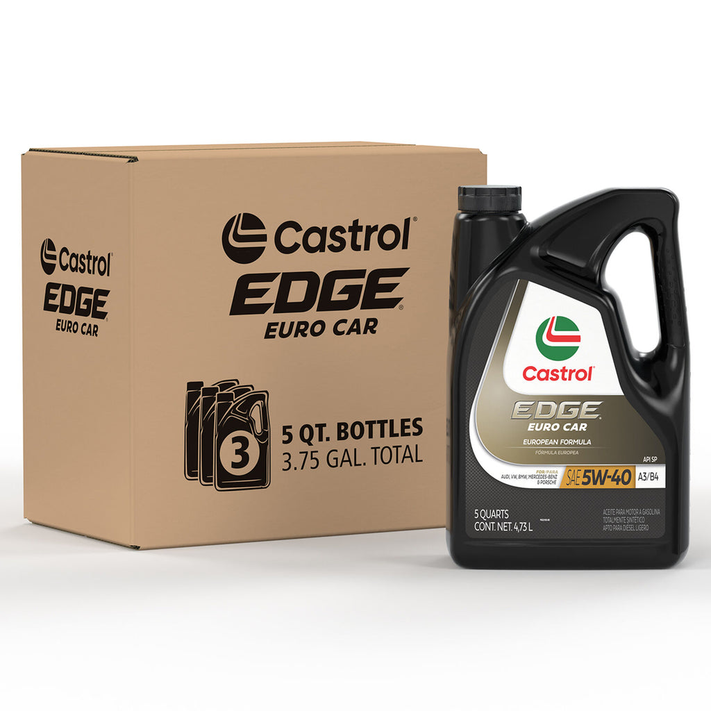 CASTROL - CASTROL EDGE 5W40 A3/B4 3/5QT