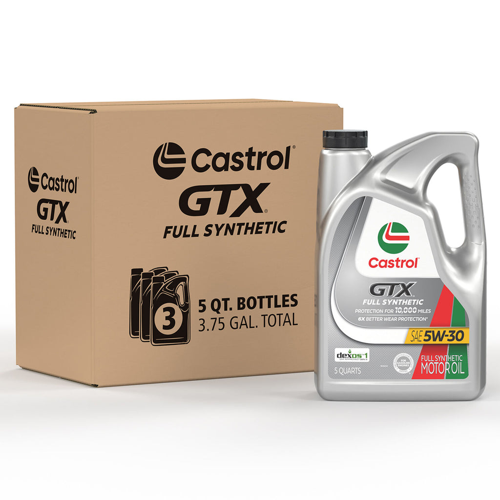CASTROL - CASTROL GTX FULL SYN 5W30 3/5QT