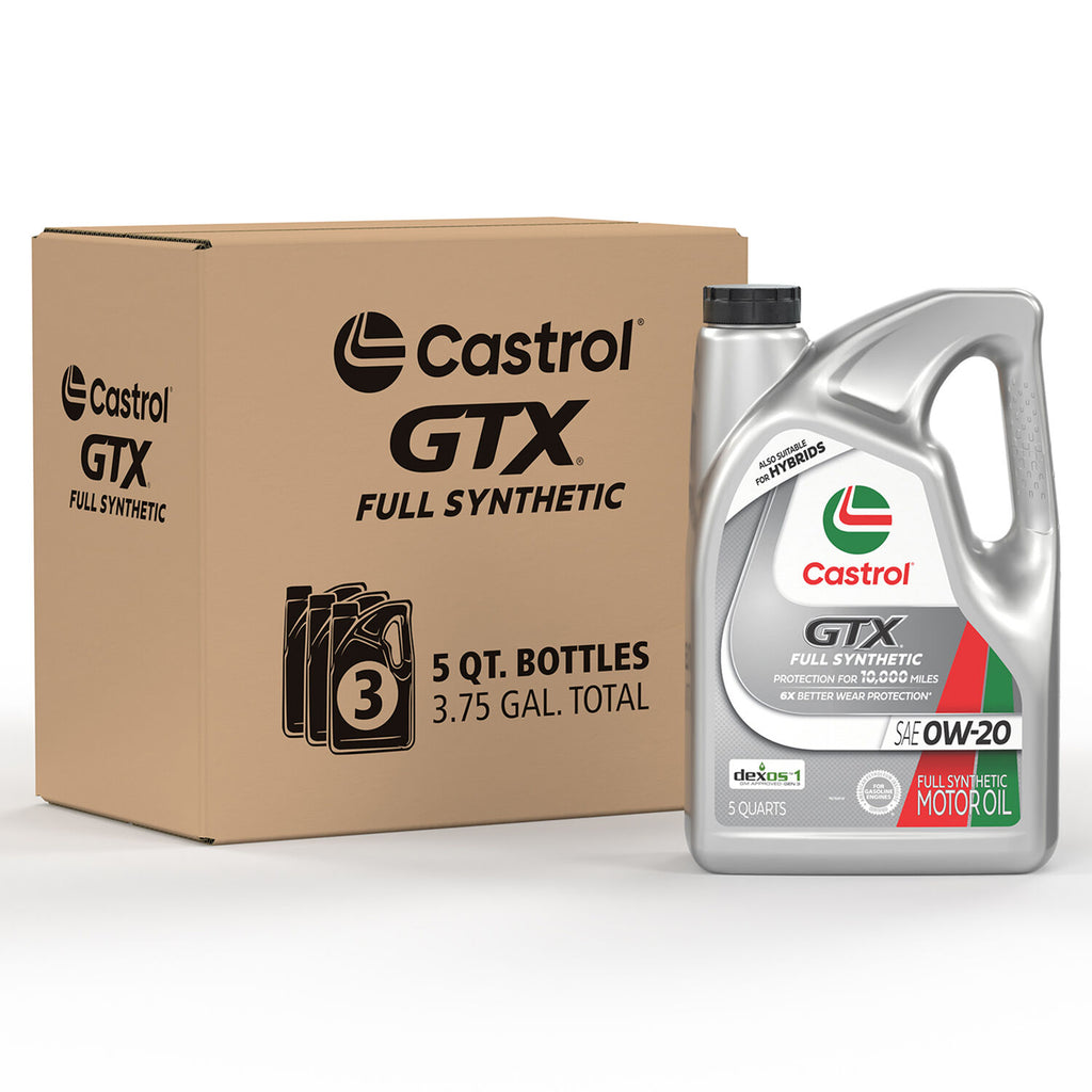 CASTROL - CASTROL GTX FULL SYN 0W20 3/5QT