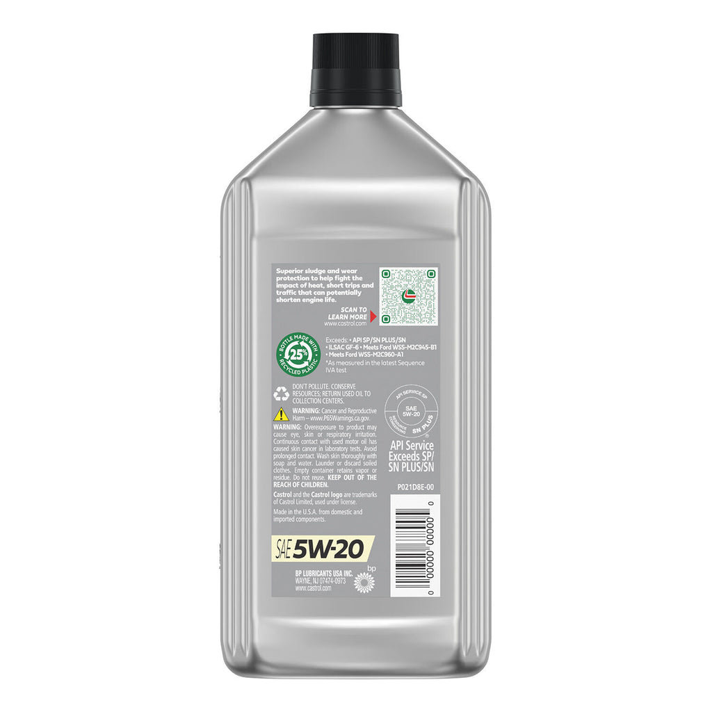 CASTROL - CASTROL GTX FULL SYN 5W20 6/1QT