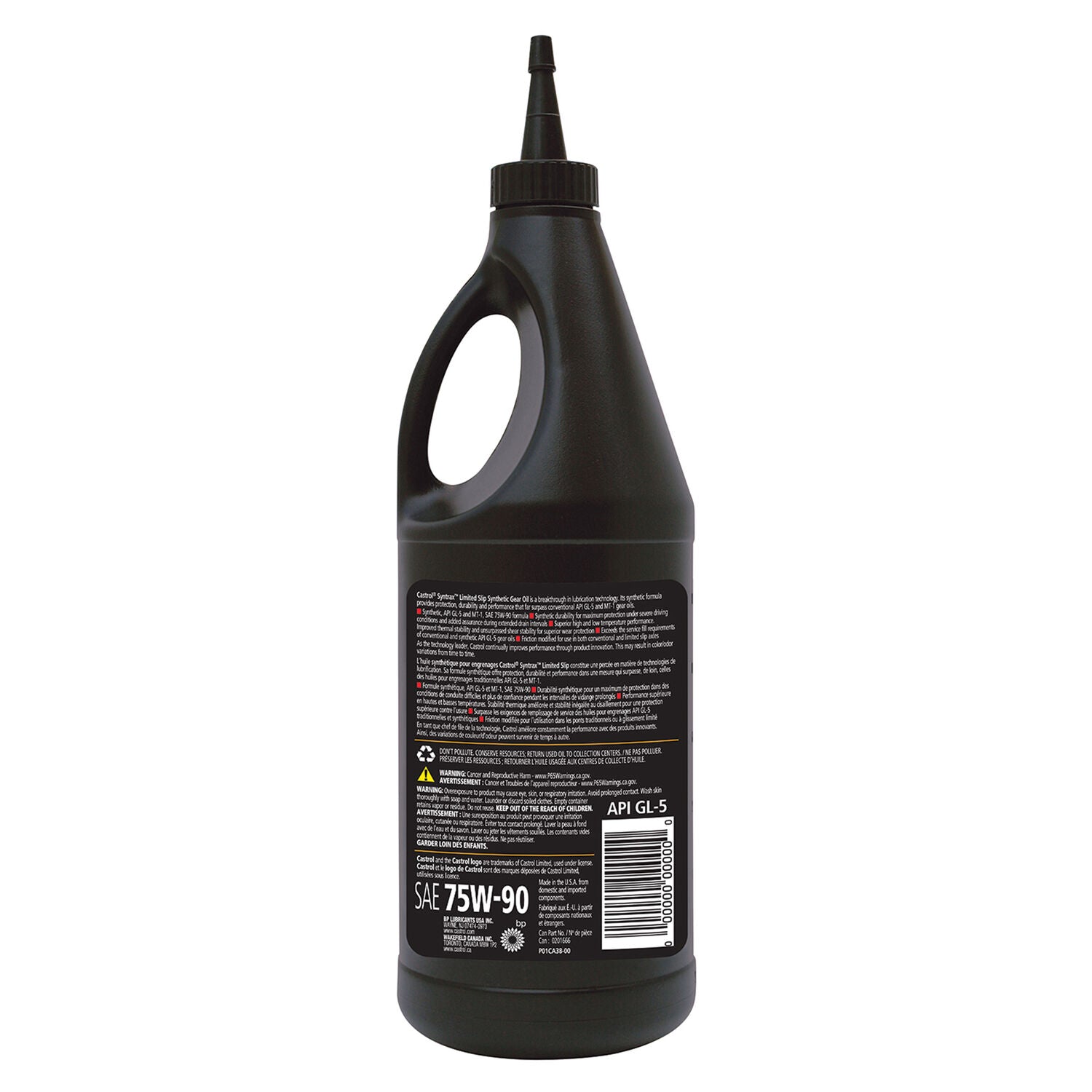 CASTROL - CASTROL EDGE 75W90 SYNTX 6/1QT