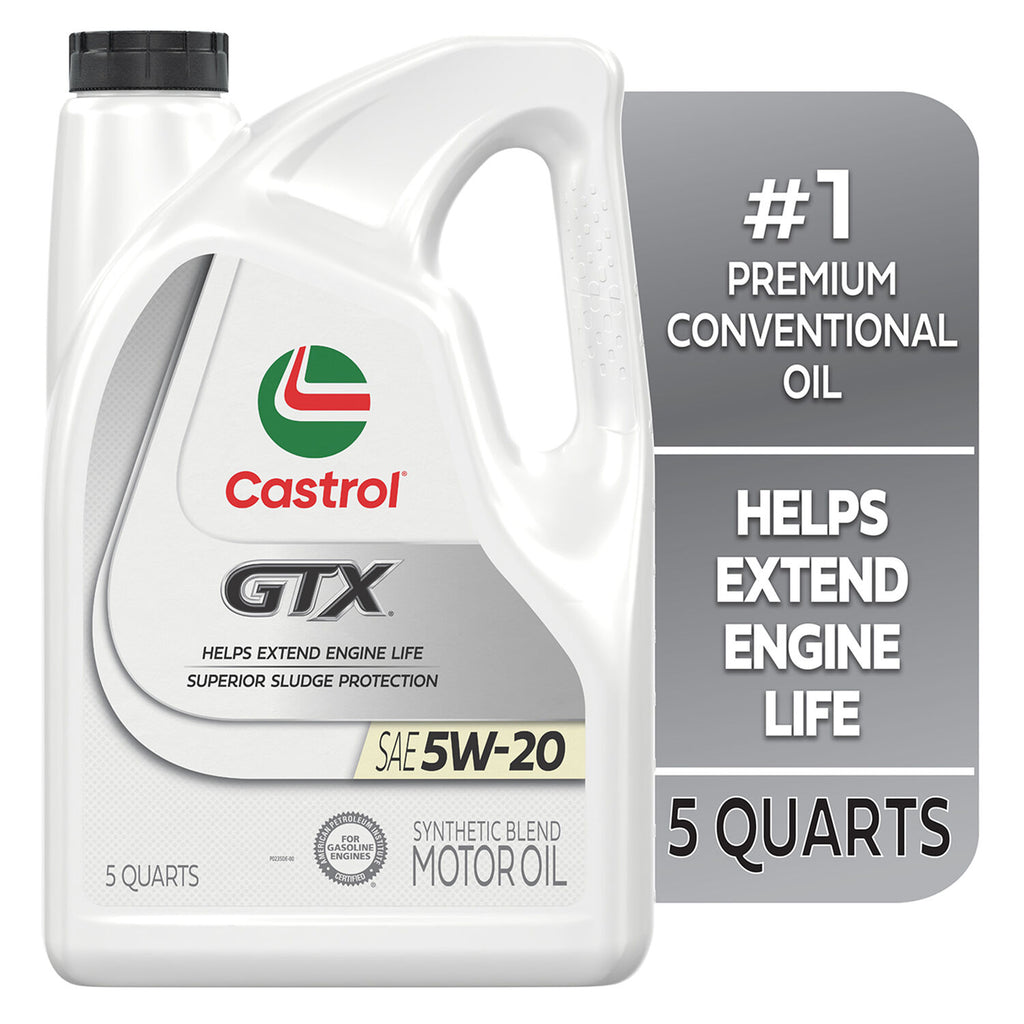 CASTROL - CASTROL GTX 5W20  3/5QT