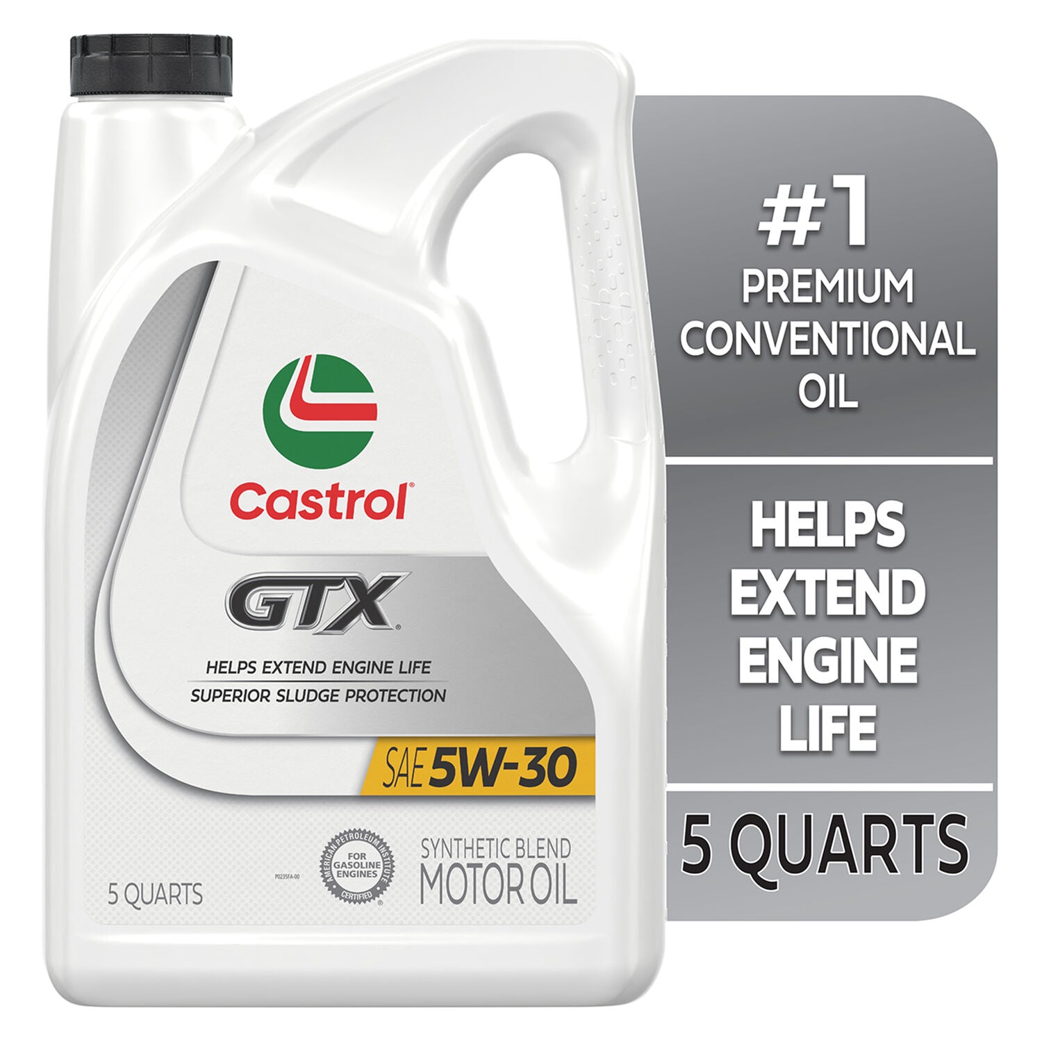 CASTROL - CASTROL GTX 5W30  3/5QT
