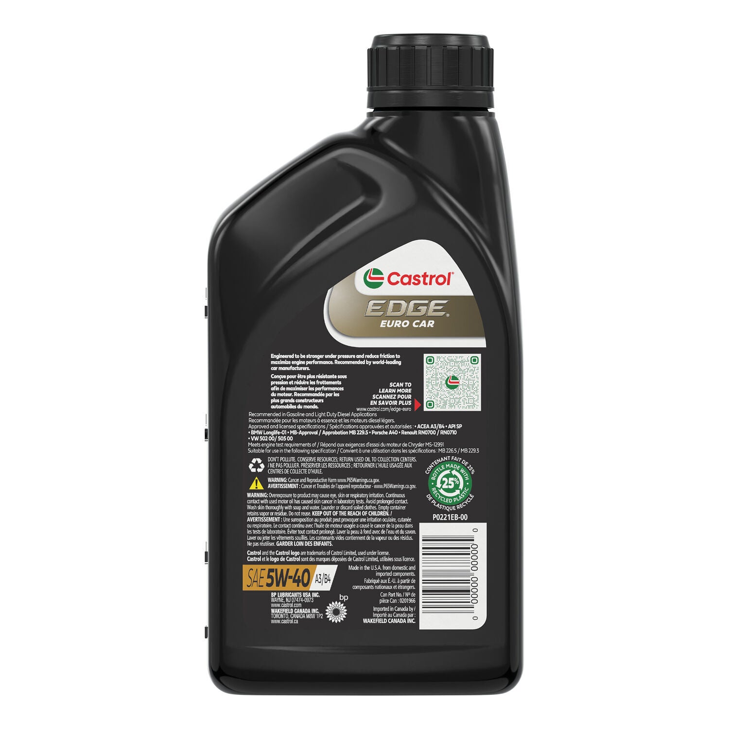 VALVOLINE - VALVOLINE SYN POWER 5W40 6/1QT