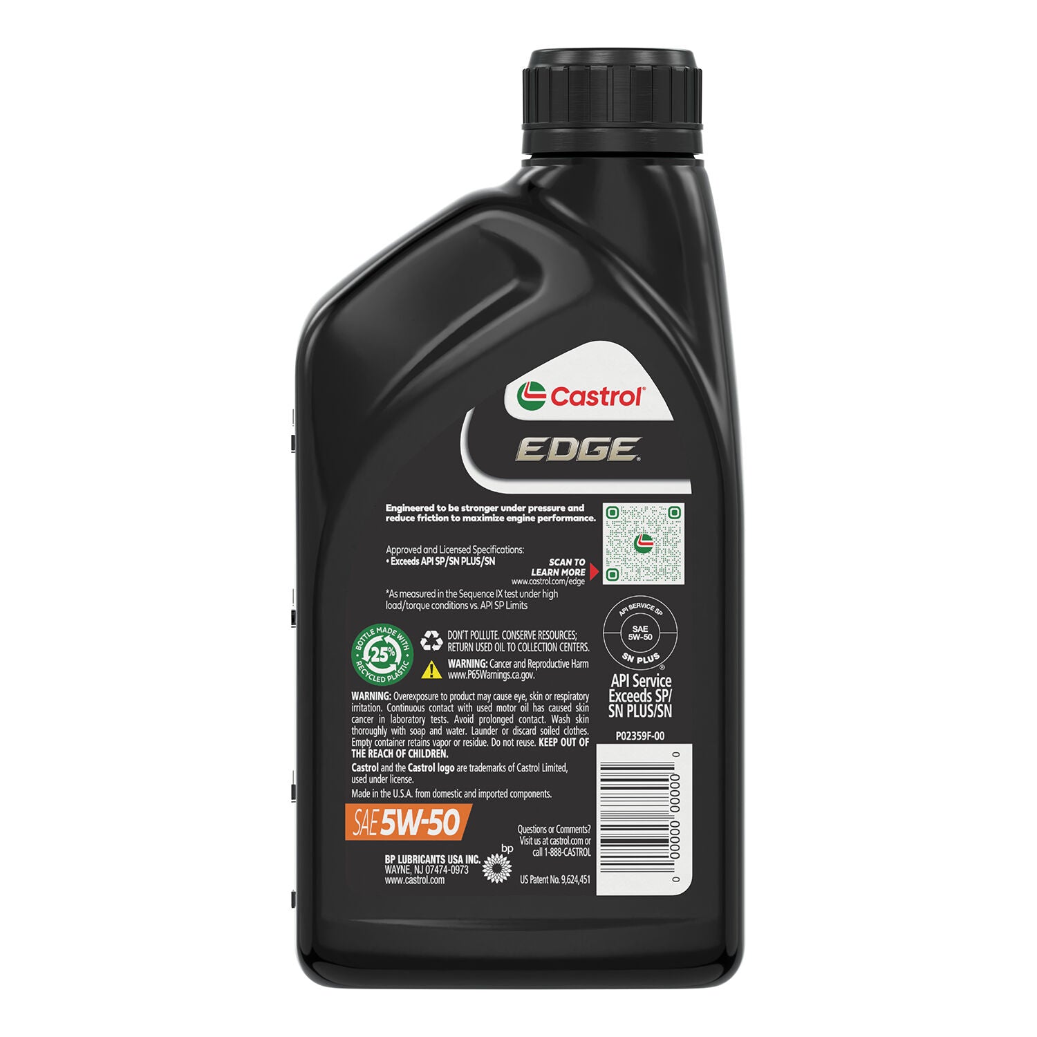 MOBIL 1 - MOBIL 1 FORMULA FS 5W50 6/1QT