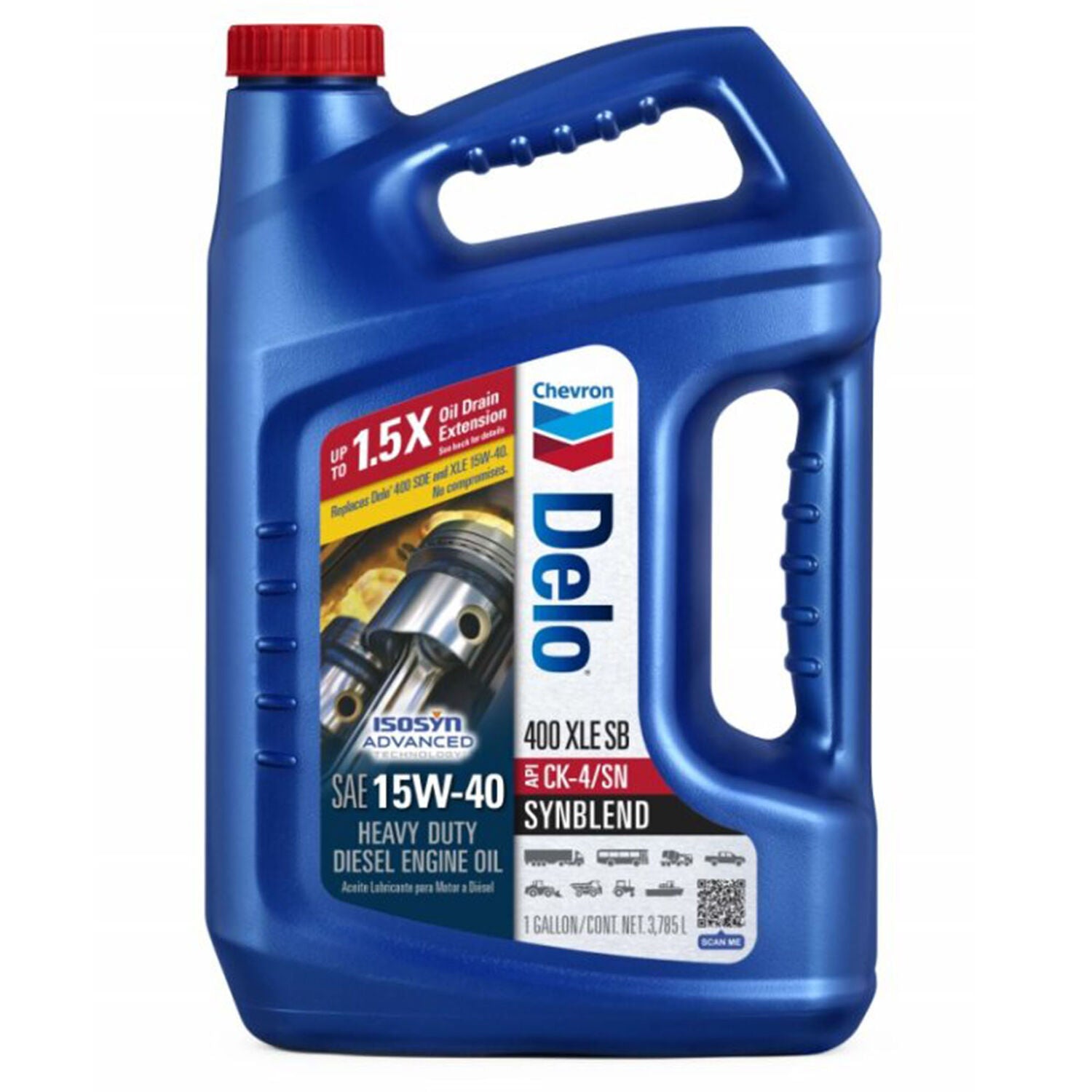 CHEVRON DELO - CHEV DELO 400XLE SB 15W40 3/1G