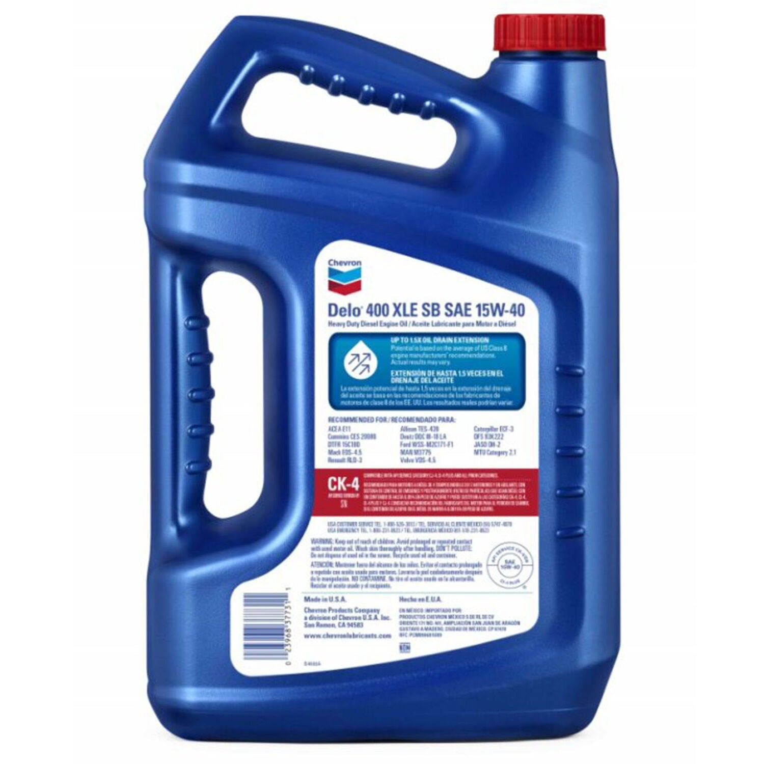 CHEVRON DELO - CHEV DELO 400XLE SB 15W40 3/1G